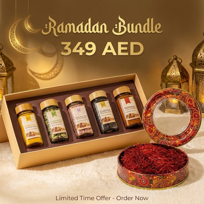 RAMADAN BUNDLE - LIMITED OFFER Spices Gift box + 10g Saffron