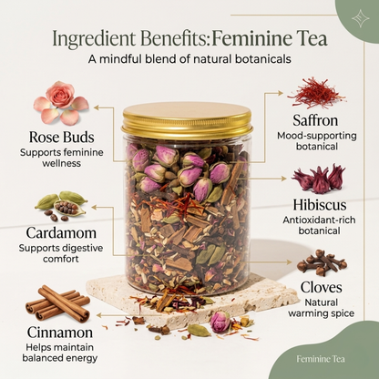 Feminine Mix – Hormonal Balance Flower Tea